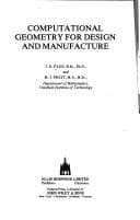 Tapa de Computational geometry for design and manufacture