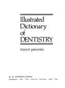 Tapa de Illustrated dictionary of dentistry