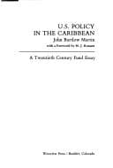 Tapa de U.S. policy in the Caribbean
