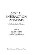 Tapa de Social interaction analysis