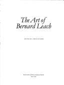 Tapa de The art of Bernard Leach