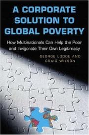 Tapa de A corporate solution to global poverty
