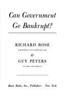 Tapa de Can government go bankrupt?