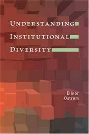 Tapa de Understanding institutional diversity