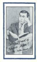 Tapa de Who's afraid of Edward Albee?