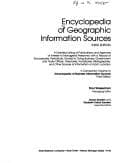 Tapa de Encyclopedia of geographic information sources: A detailed listing of publications and agencies of interest to managerial personnel, with a record of ... business information sources, third edition