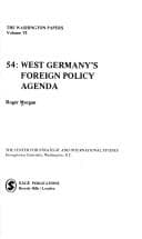 Tapa de West Germany's foreign policy agenda