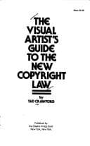 Tapa de The visual artist's guide to the new copyright law