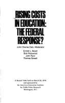 Tapa de Rising costs in education
