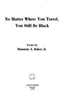Tapa de No matter where you travel, you still be Black