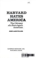 Tapa de Harvard hates America