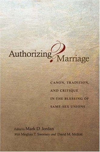 Tapa de Authorizing Marriage?