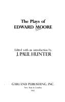 Tapa de The plays of Edward Moore