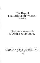 Tapa de The plays of Frederick Reynolds