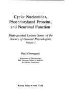 Tapa de Cyclic nucleotides, phosphorylated proteins, and neuronal function