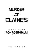 Tapa de Murder at Elaine's