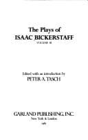 Tapa de The plays of Isaac Bickerstaff