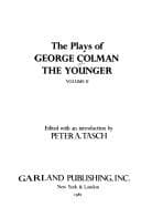 Tapa de The plays of George Colman, the younger