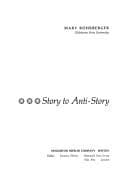 Tapa de Story to anti-story