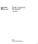 Tapa de Core concepts in health