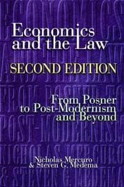 Tapa de Economics and the Law, Second Edition