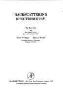 Tapa de Backscattering spectrometry