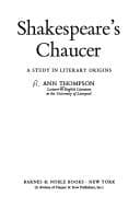 Tapa de Shakespeare's Chaucer