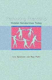 Tapa de Rethinking friendship