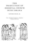 Tapa de The production of medieval church music-drama