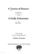 Tapa de A Treatise of daunces