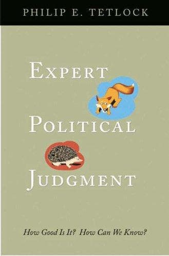 Tapa de Expert Political Judgment