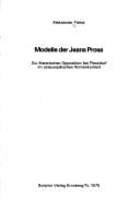 Tapa de Modelle der Jeans Prosa