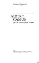 Tapa de Albert Camus