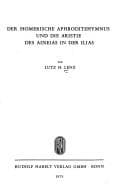 Tapa de Der homerische Aphroditehymnus und die Aristie des Aineias in der Ilias
