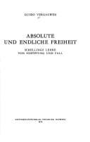 Tapa de Absolute und endliche Freiheit