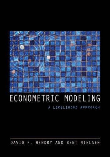 Tapa de Econometric modeling