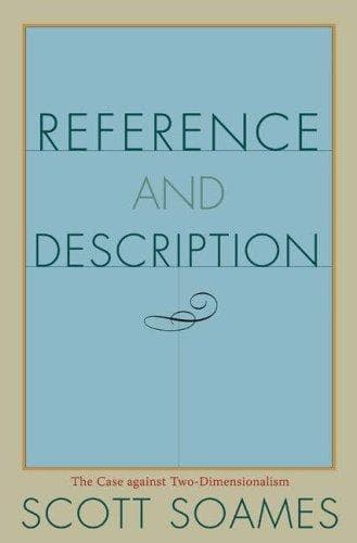 Tapa de Reference and Description