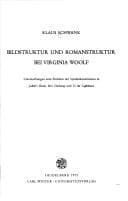 Tapa de Bildstruktur und Romanstruktur bei Virginia Woolf