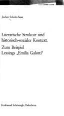 Tapa de Literarische Struktur und historisch-sozialer Kontext