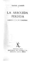 Tapa de La arboleda perdida