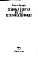 Tapa de Censura y política en los escritores españoles