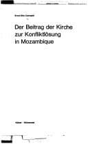 Tapa de Der Beitrag der Kirche zur Konfliktlösung in Mozambique