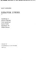 Tapa de Færøysk lyrikk