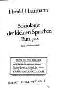 Tapa de Soziologie der kleinen Sprachen Europas