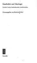 Tapa de Geschichte und Ideologie
