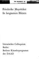 Tapa de In langsamen Blitzen