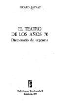 Tapa de El teatro de los años 70