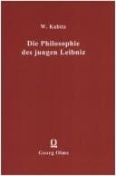 Tapa de Die Philosophie des jungen Leibniz
