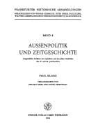 Tapa de Aussenpolitik und Zeitgeschichte