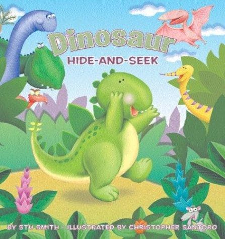 Tapa de Dinosaur hide-and-seek